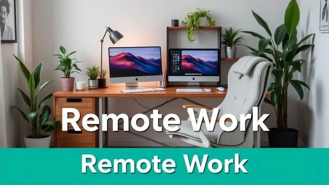 Dicas para iniciar sua jornada de trabalho em casa Dicas para iniciar sua jornada de trabalho em casa