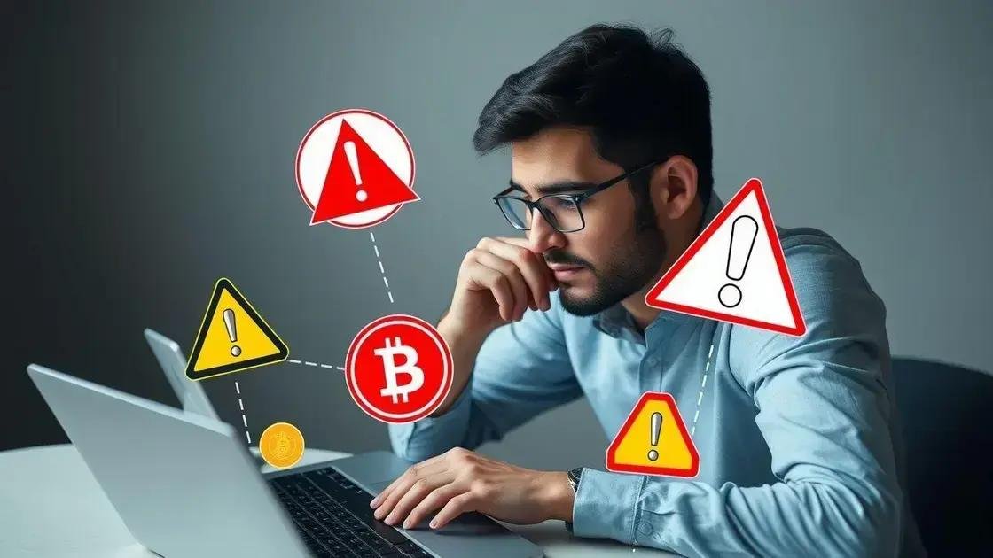 Riscos e cuidados ao investir em criptomoedas Riscos e cuidados ao investir em criptomoedas