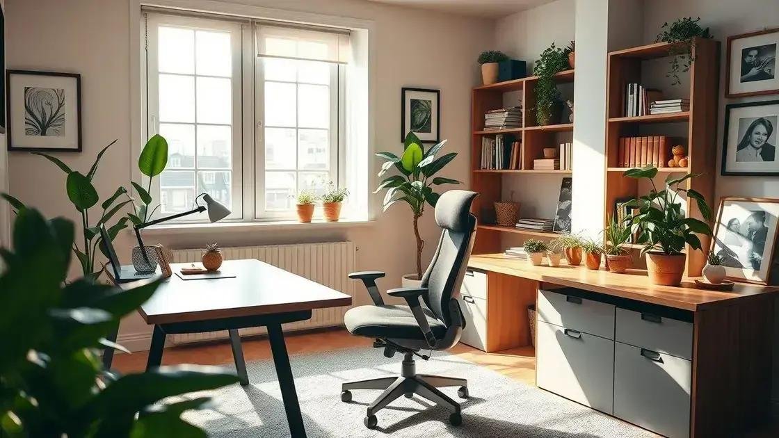 Dicas para criar um ambiente de trabalho eficiente em casa Dicas para criar um ambiente de trabalho eficiente em casa