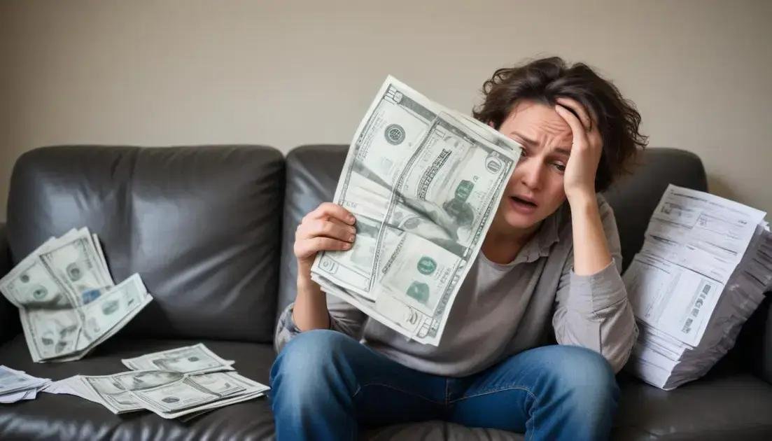 Sinais de estresse financeiro Sinais de estresse financeiro