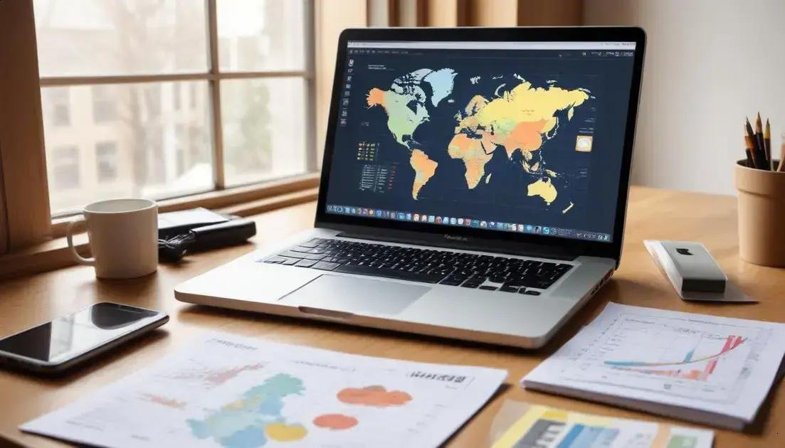 Integração com carteira digital, contas internacionais e gestão financeira